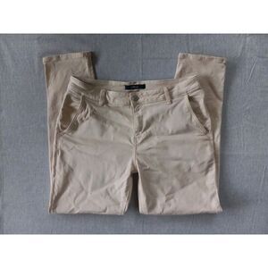 Mavi Tan Ankle Cropped Pants